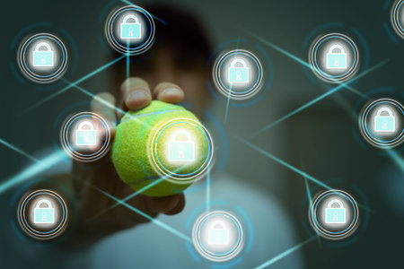 cyber security, digital crime concept, data protection from hacker