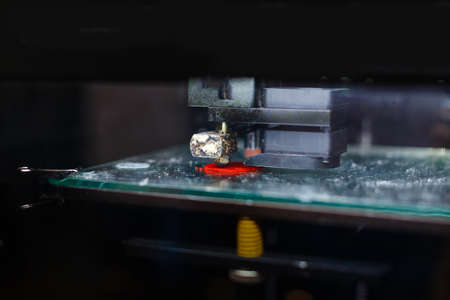 A close up of a computerの写真素材