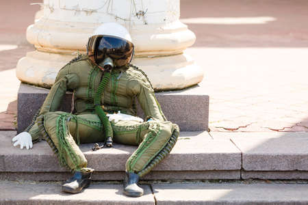 clothing for pilots or pilots suitの写真素材