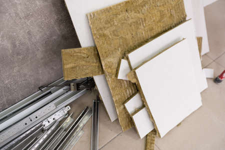 materials for renovation in the building. Construction and repair.の写真素材