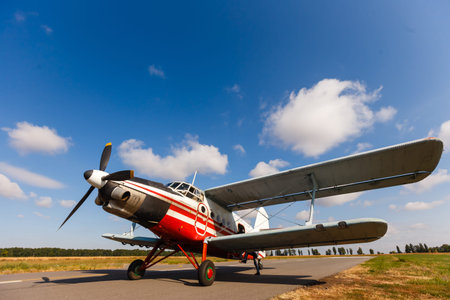 Antonov An-3t, the aircraft. light aircraft returning to land after dropping