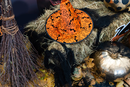 Themed decor for the traditional Halloween holiday.