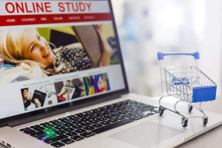 Online shopping concept