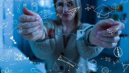 mathematics formulas, high education concept