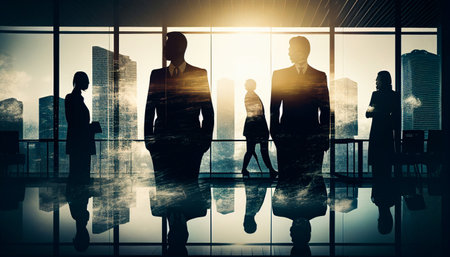 Business People in the officeの素材