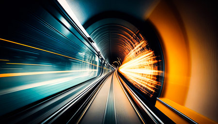 Abstract light lines of movement and speed. light ellipse. Galaxy Glint. Glowing podium. Space tunnel. Light everyday glowing effect. semi-circular wave, light trail curve swirl. Bright spiralの素材