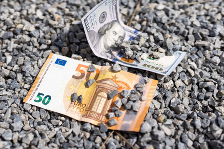 business, dollars, lost money, banknote