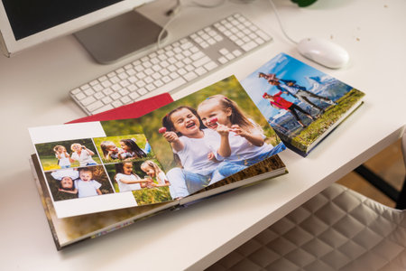 travel Photo Album Or Photobookの写真素材