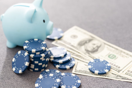 Blue Chip Stock Investment Stock Photoの写真素材