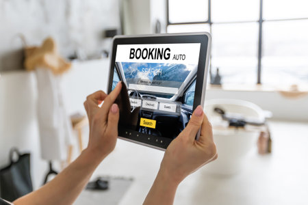 Car Loan Application Form Concept. bookingの写真素材