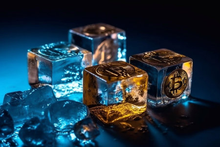 Bitcoin is a virtual currency, but this coin is a symbol of Bitcoin Generative AIの素材