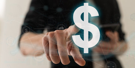 Banking DIgital Online Internet payment and financial technology FIntech concept.の写真素材