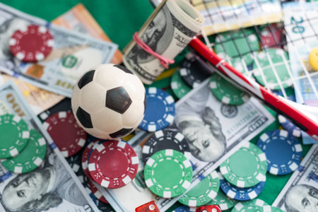 Making money from a casino.の写真素材