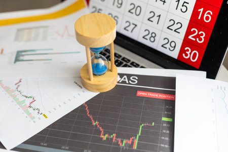 The concept of forex finance and economic analysisの写真素材