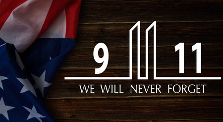 Always Remember 9 11, september 11. Remembering, Patriot day. The Twin towers representing the...
