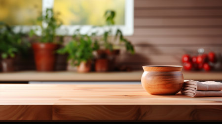 decorative bowls, bamboo cups and flower pots used for dining decorationの素材