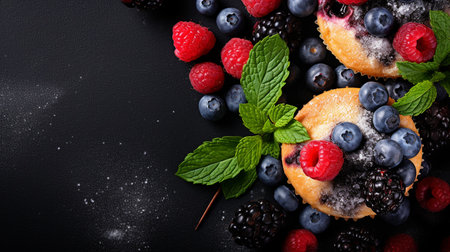 front view view tasty cupcake cutting board. Resolution and high quality beautiful photoの素材