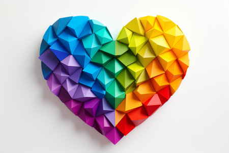 Set of colorful hand painted aqua color hearts can be used as background for valentineの素材