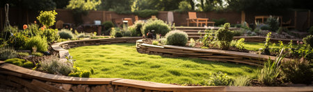 3d render modern building architecture house in the forest exterior sceneの素材