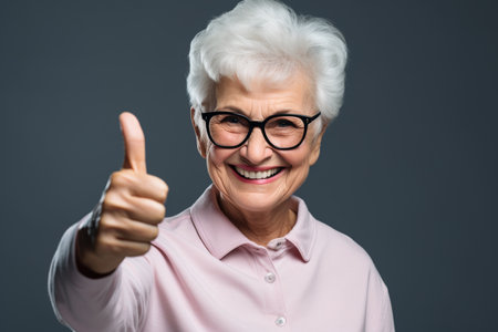 a wise old woman came up with a good ideaの素材