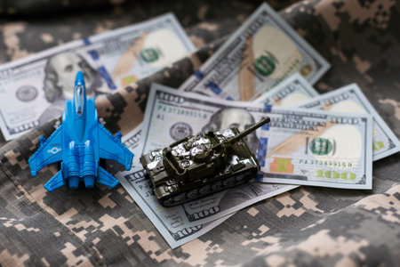 model military fighters and dollars