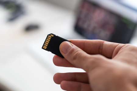 Adapter, micro sd card chip
