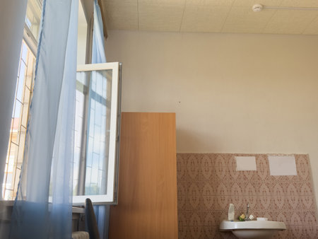 toilet in the hospitalの写真素材