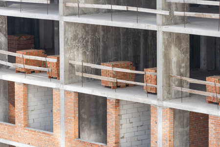 Construction worker at construction site