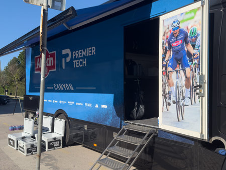 20.02.2026 Vilamoura, Portugal. Volta Algarve cycling race, cycling competition