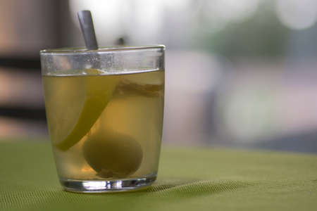 Close up of an Honey-Lemon-Ginger Tea mugの写真素材