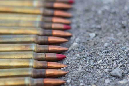 rifle bulletの写真素材
