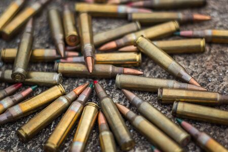 rifle bulletの写真素材