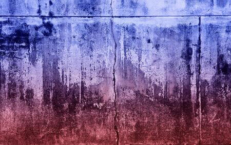 Grunge Background Crack Surface, Two Tone Colorの写真素材