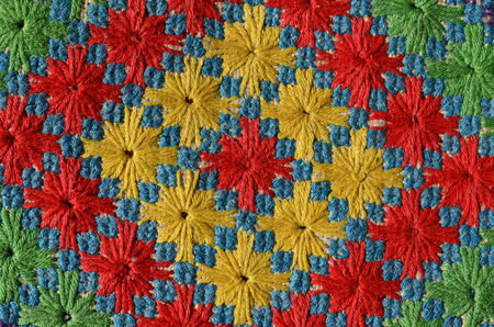 Embroidered for walls, decoration 