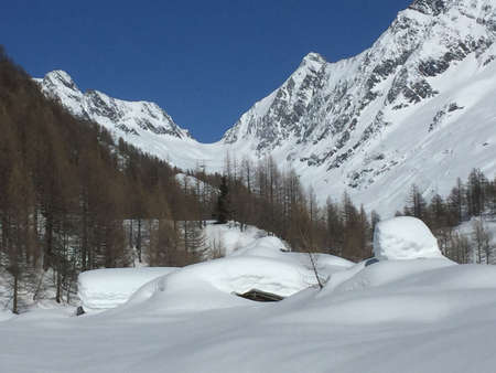 Gletscheralp Wallis LÃ¶schental Switzerlandの写真素材