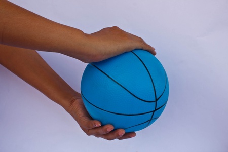 3D Illustration of a Colorful Ballの写真素材