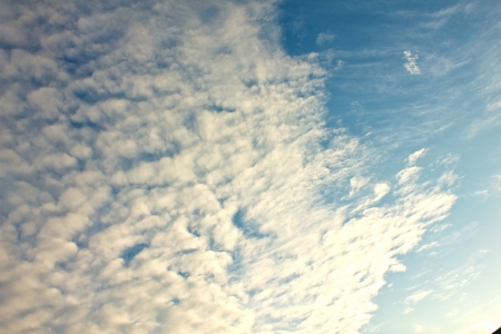 Cloud on the blue sky texture background 