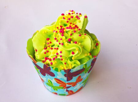 colorful of Cupcake selectionの写真素材