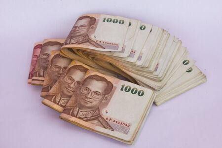 Thai Banknotesの写真素材