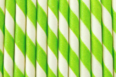 colorful biscuit  on white backgroundの写真素材