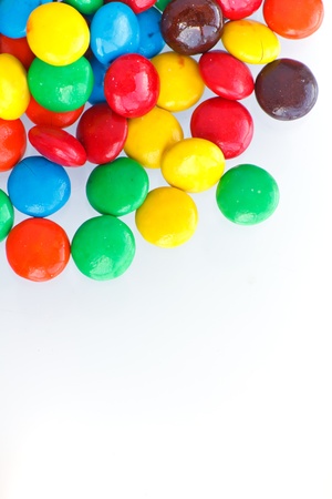 Stock Photo - Delicious chocolates isolated on white backgroundの写真素材