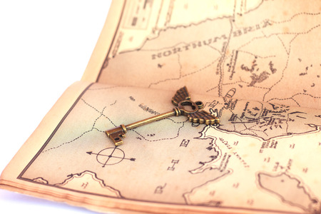 Business concept key for strategy