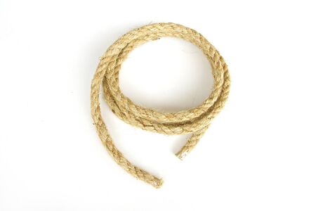 Rope isolated on white background