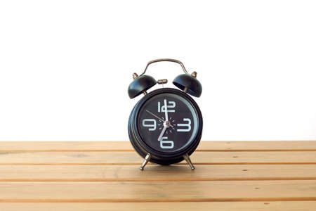 Alarm clock showing 7 o'clock