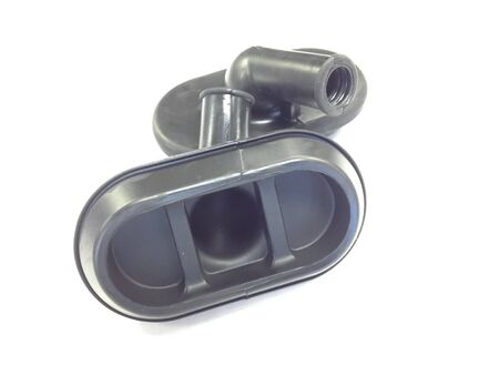 New driveshaft gaiters on white backgroundの写真素材