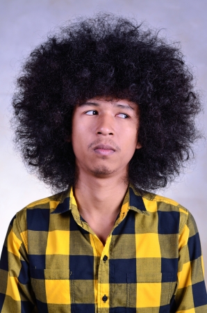 Face of emotion funny man seriesの写真素材