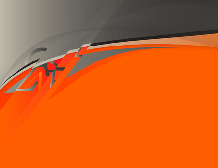 background in grey and orange colorsのイラスト素材
