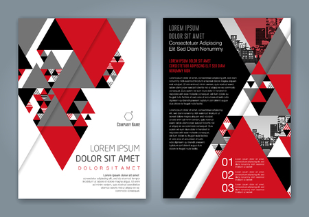 Abstract minimal geometric shapes polygon design background for business annual report book cover brochure flyer posterのイラスト素材