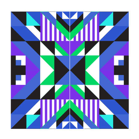 Trendy geometric elements memphis pattern design. Retro style texture pattern and elements. Modern...
