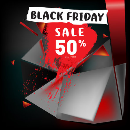 Autumn sale memphis style web banners. Fashion and travel discount poster. Vector holiday Abstract colorful illustration with special offer and promotion.のイラスト素材